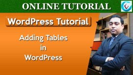 Add tables in WordPress thumb
